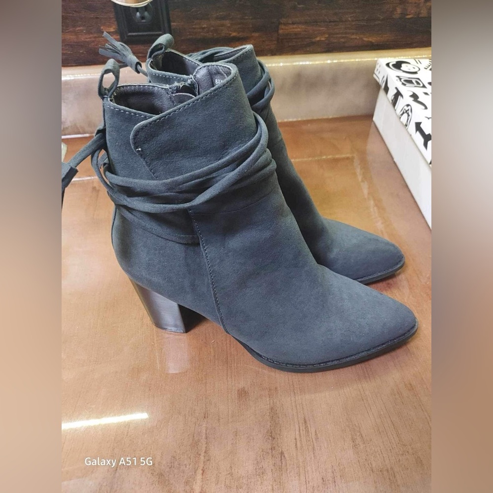 Maurices Boots Womens Brooklyn Tassel Zip Ankle Bootie